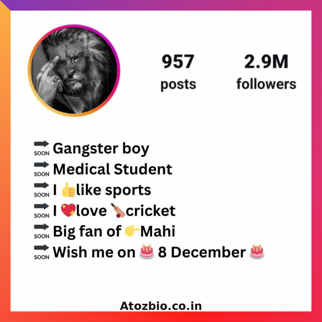 Gangster bio for instagram (6)