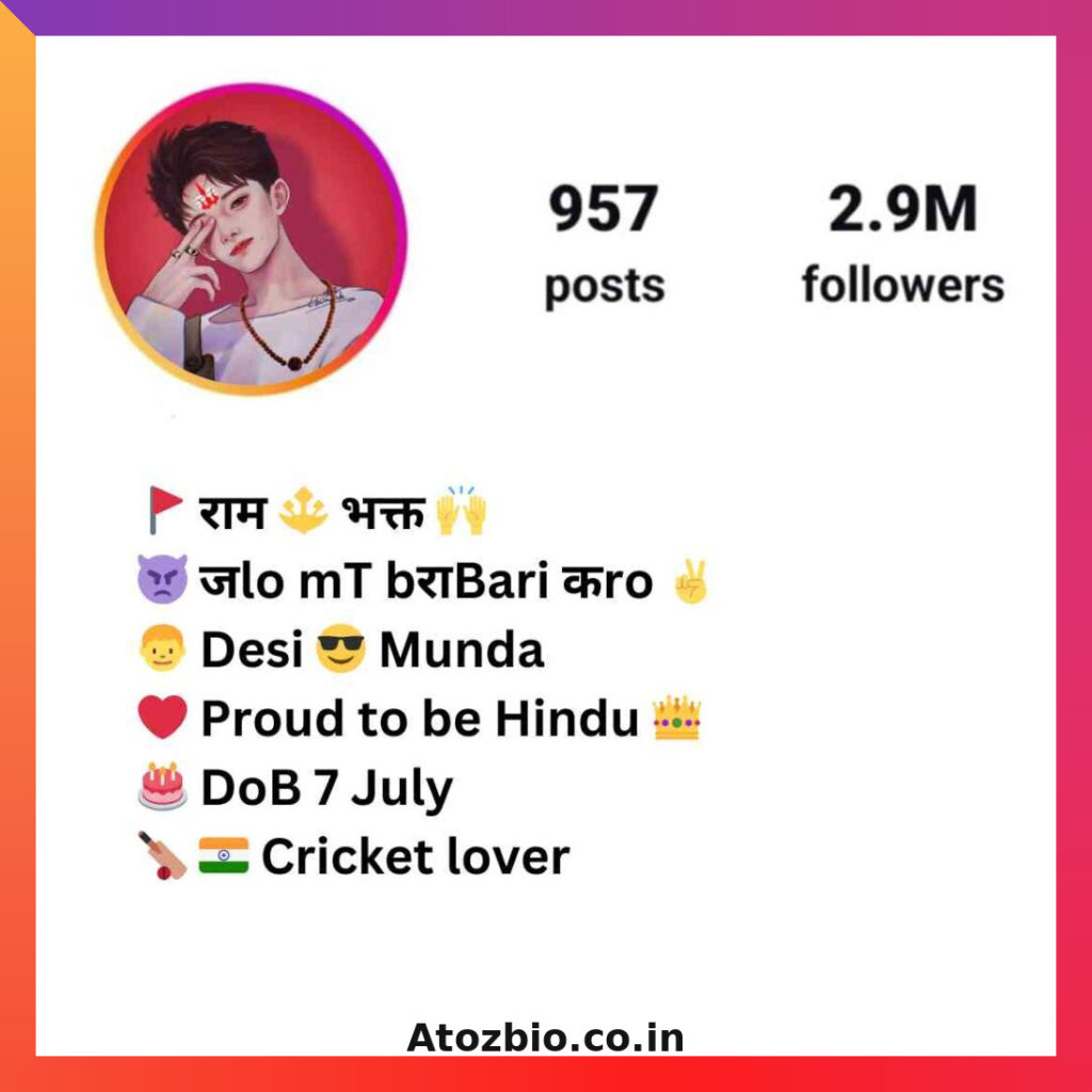 Hindu Bio For Instagram (4)