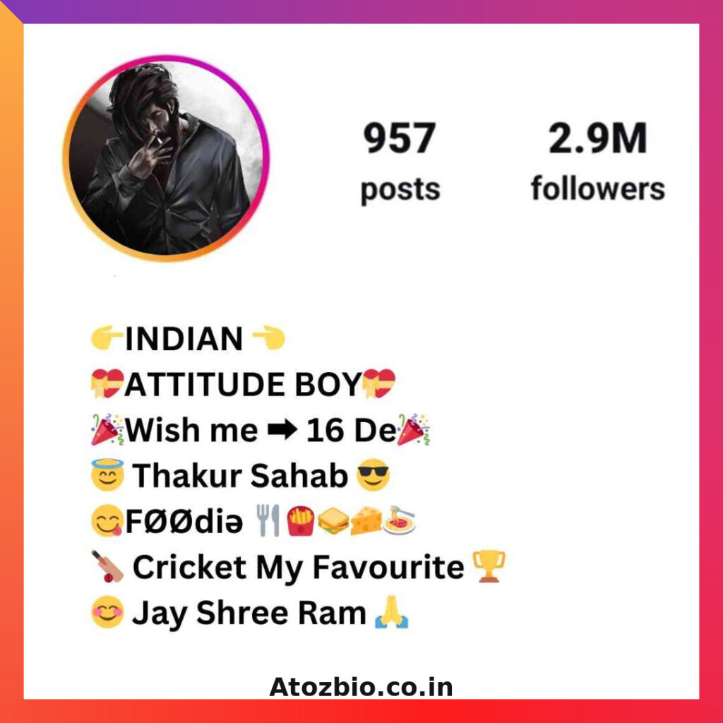 Instagram Bio For Boys (2)