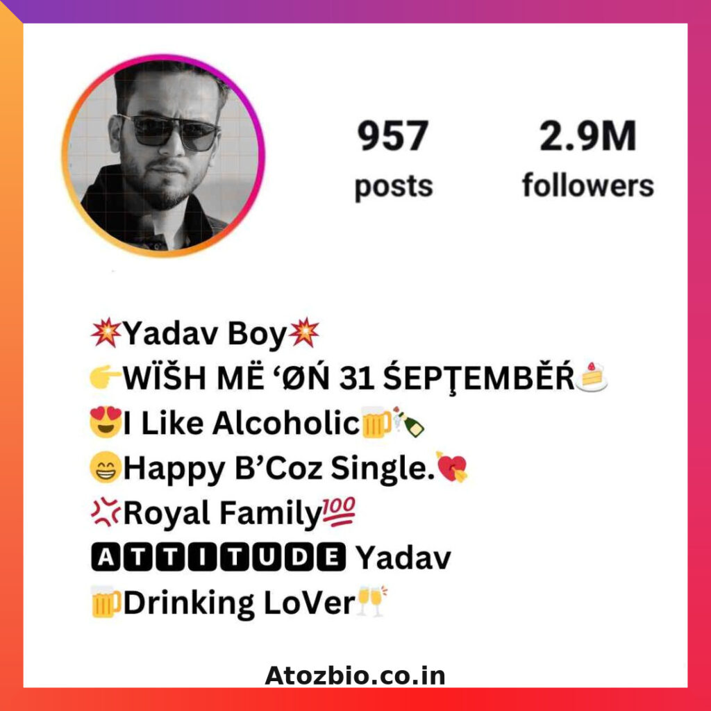 Yadav Bio For Instagram (3)
