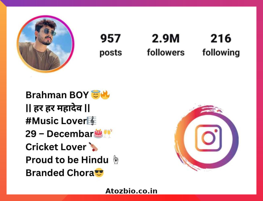 Brahman Bio For Instagram (1)