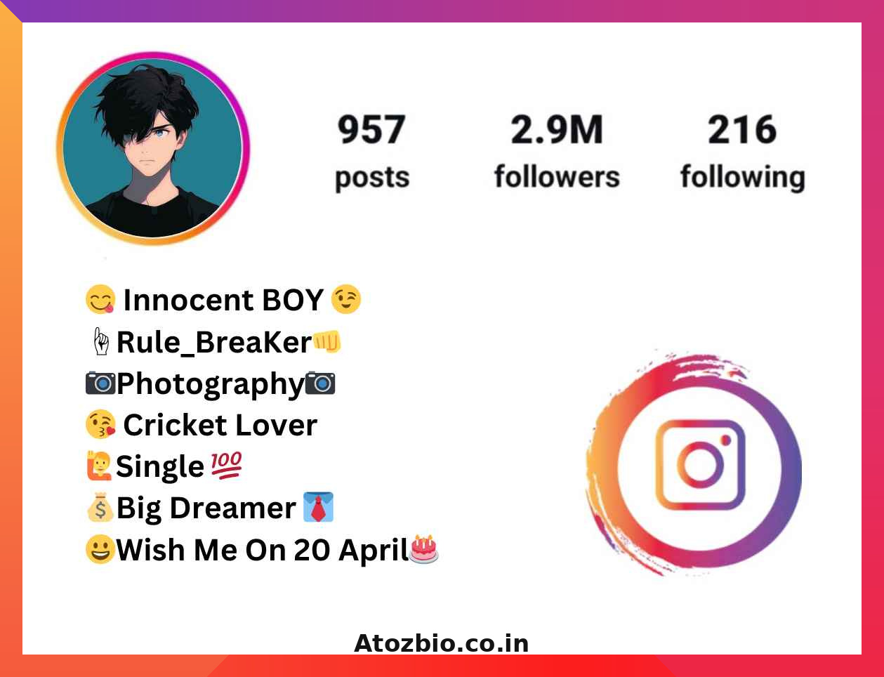 Cricket Bio For Instagram (3)