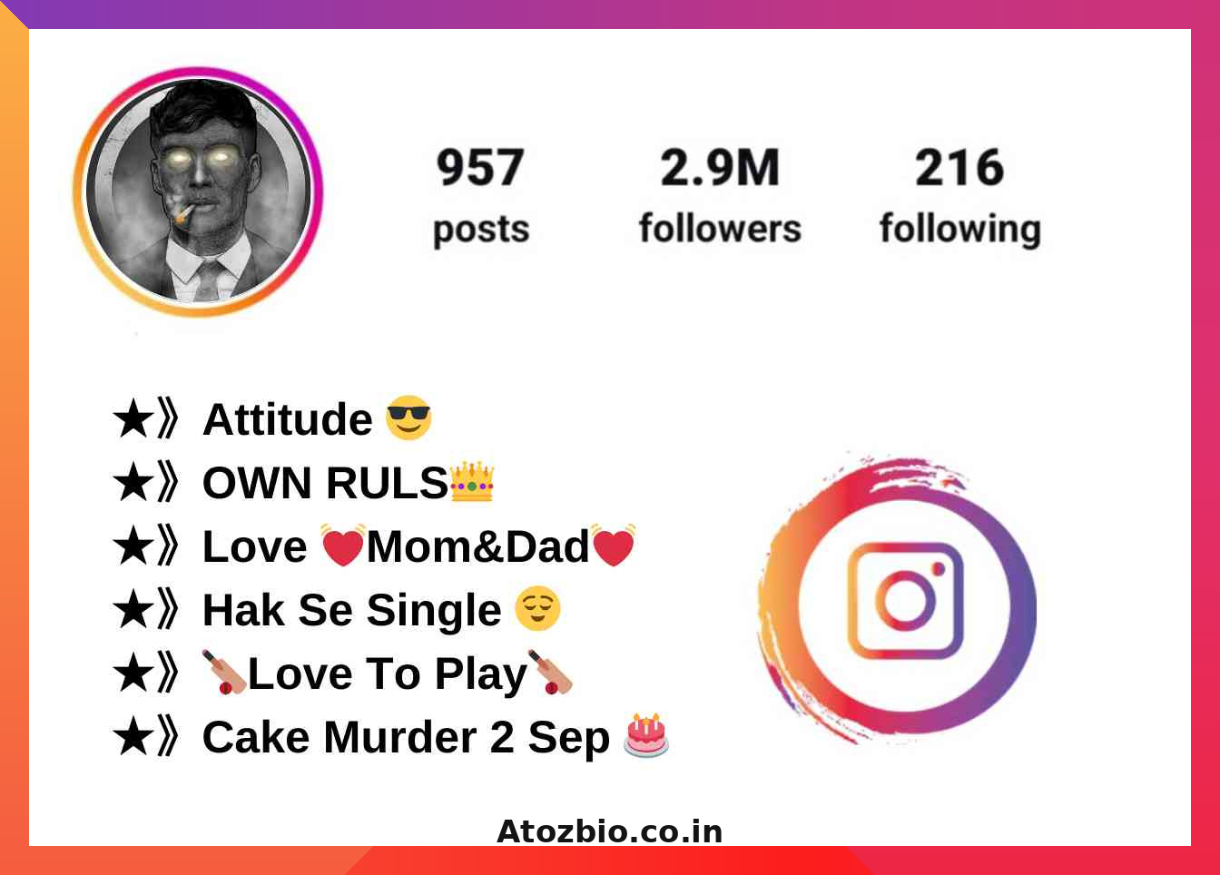 Instagram Bio For Boys (1)